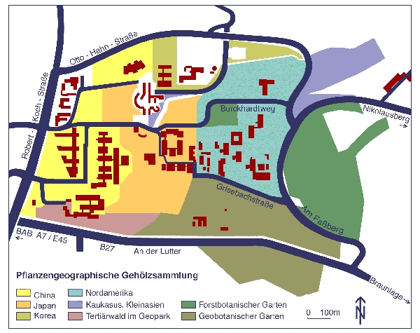 Arboreten De Forstbotanischer Garten Der Universitat Gottingen